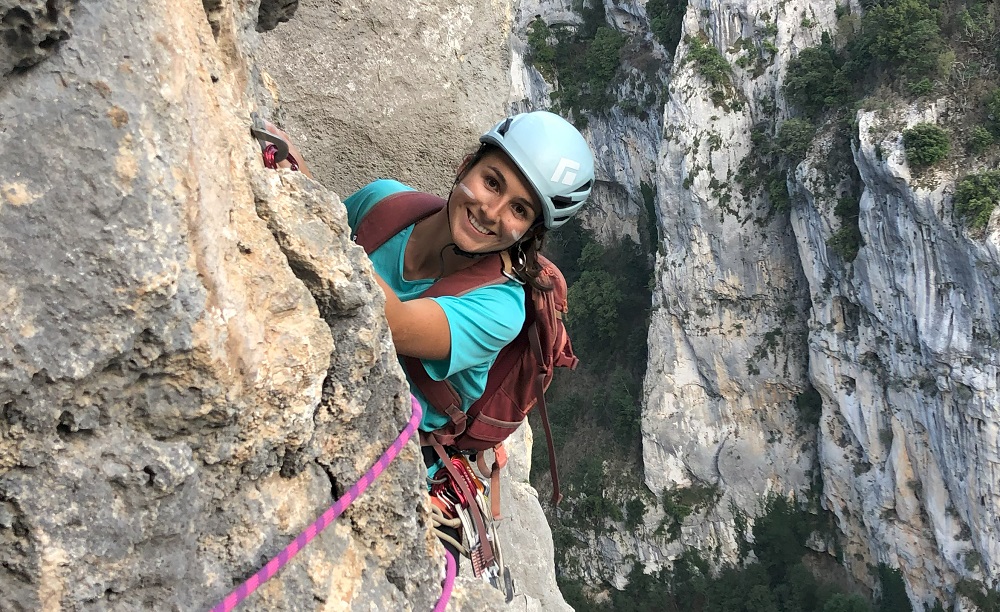 Alizé Gautelier escalade